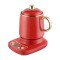 电炖杯 红色单杯不含底座-994 陶瓷 迷你生活电热杯多功能办公室养生杯煮粥桃胶电炖盅燕窝