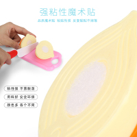 捷光玩具 儿童过家家男女孩做饭玩具厨房仿真餐具超市购物车套装玩具可水洗【果蔬切切乐18件套】