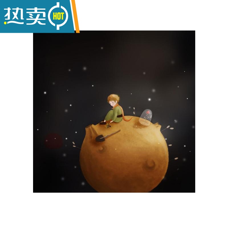 敬平「小王子」 减压DIY数字油画桌面摆件手工创意礼物装饰画手绘涂色装饰画高清大图