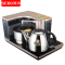 新功(SEKO)电热烧水壶F13/A505 不锈钢茶具 热水壶带水箱 自动上水自动断电 电热双炉带水箱(黑色)