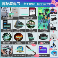 佳能(Canon) EOS M6 微单数码相机15-45 IS STM+55-200 IS双镜头套装 2420万像素 WIFI分享 翻转自拍 Vlog相机 视频拍摄 银色 礼包版