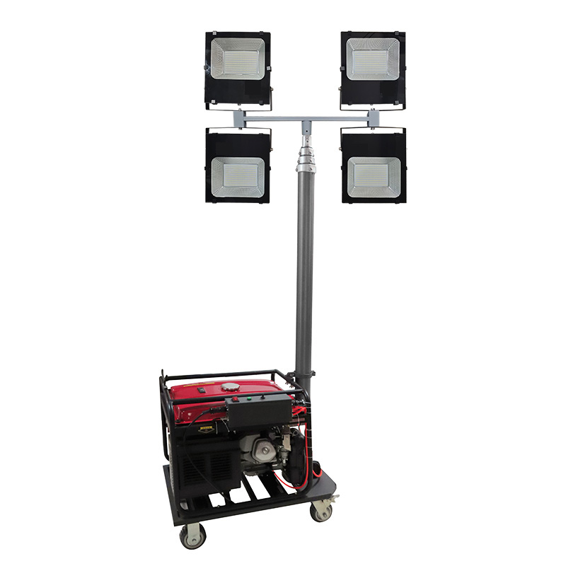 日昇之光(RECEN)RZM8502 4×100W 移动升降工作灯 配发电机 1套高清大图