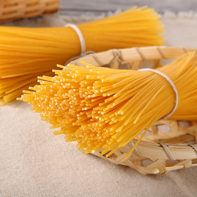 玉米干面条5袋东北玉米黄面条杂粮黄面条粗粮挂面钢丝面玉米碴条