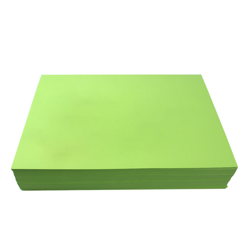 旗胜 复印纸绿色100张 A4 包高清大图