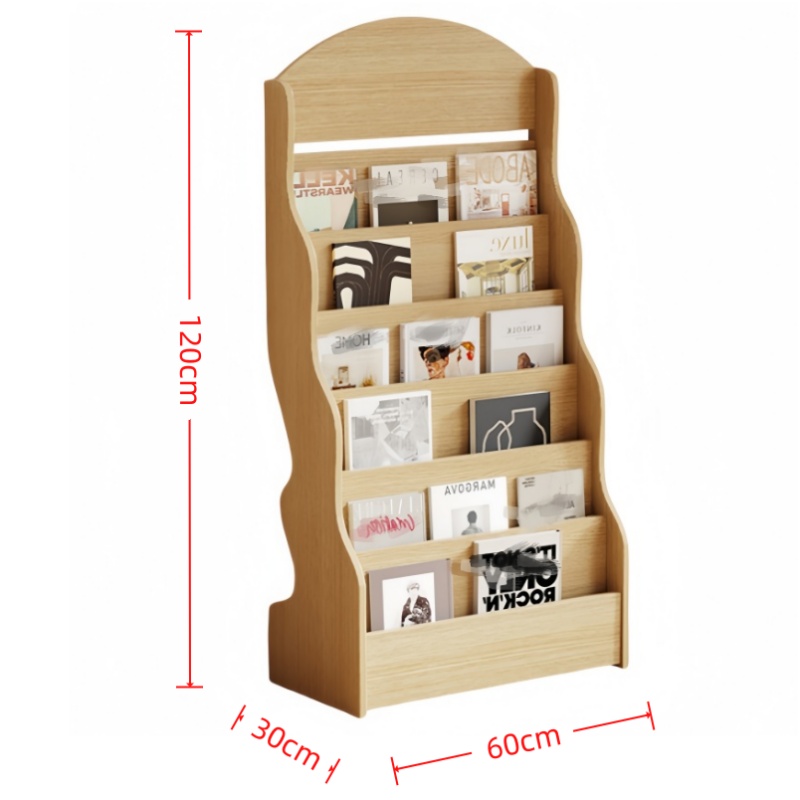 悦兴诚书报架6层个高清大图