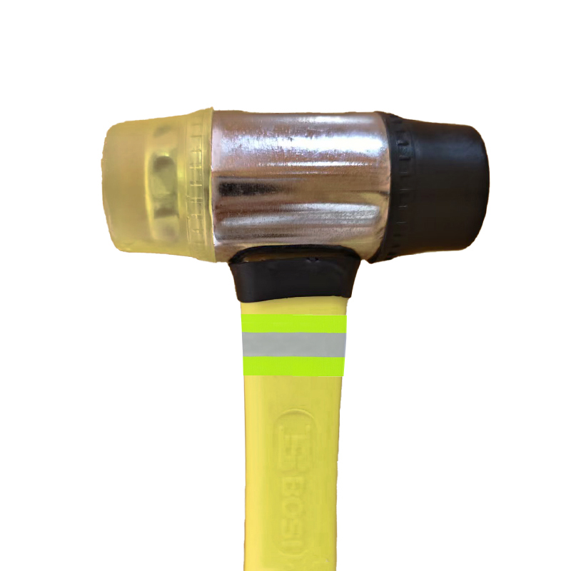 波斯(BOSI) 荧光系列纤维柄双头安装锤 35mm 把高清大图