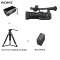 索尼(SONY)PXW-X280 摄录一体机套餐(含索尼U90电池+国产铝箱+米泊 M18DT 金属液压云台及脚架)