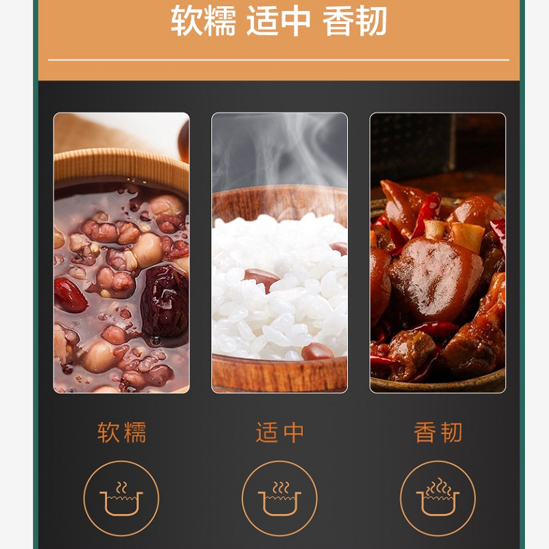 苏泊尔电压力锅5L升家用全自动多功能智能高压饭煲
