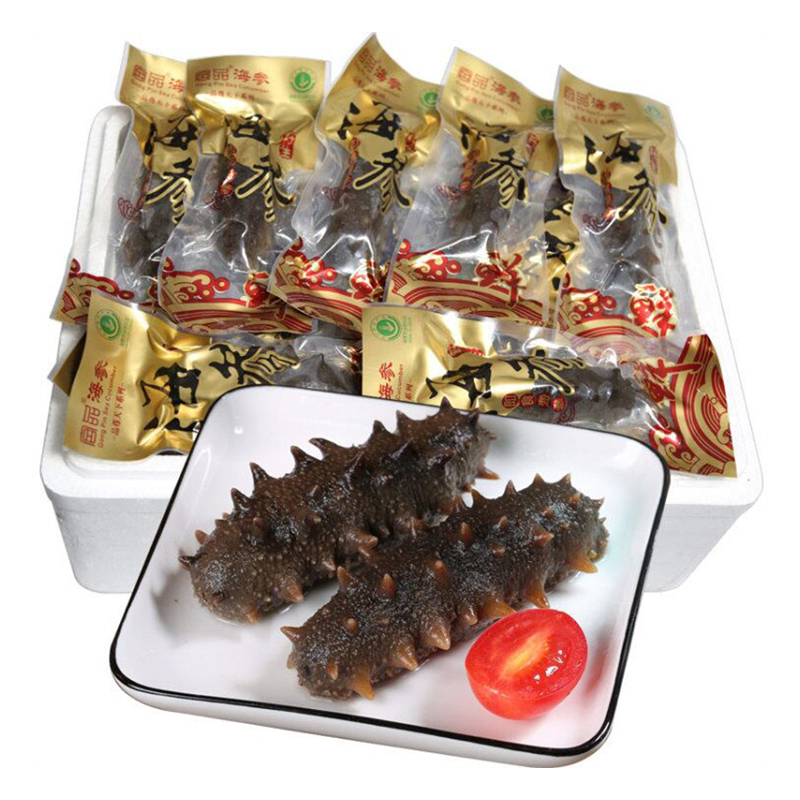 宫品高品质冷冻即食海参7-14只500g盒装生鲜 海鲜水产
