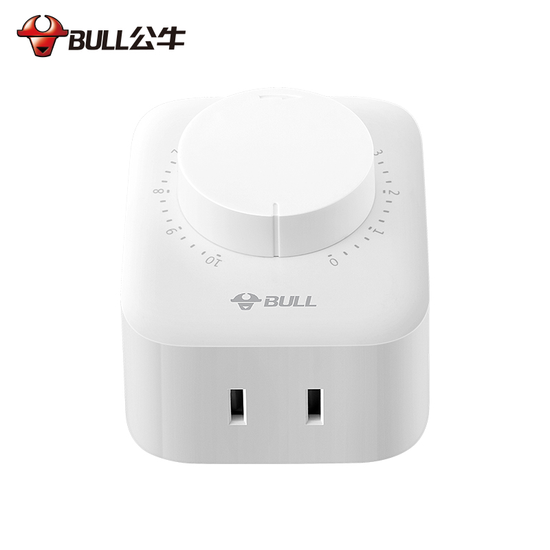 公牛(bull)D-3 定时器插座 计时开关智能订时控保护电动车防过充自动断电插座