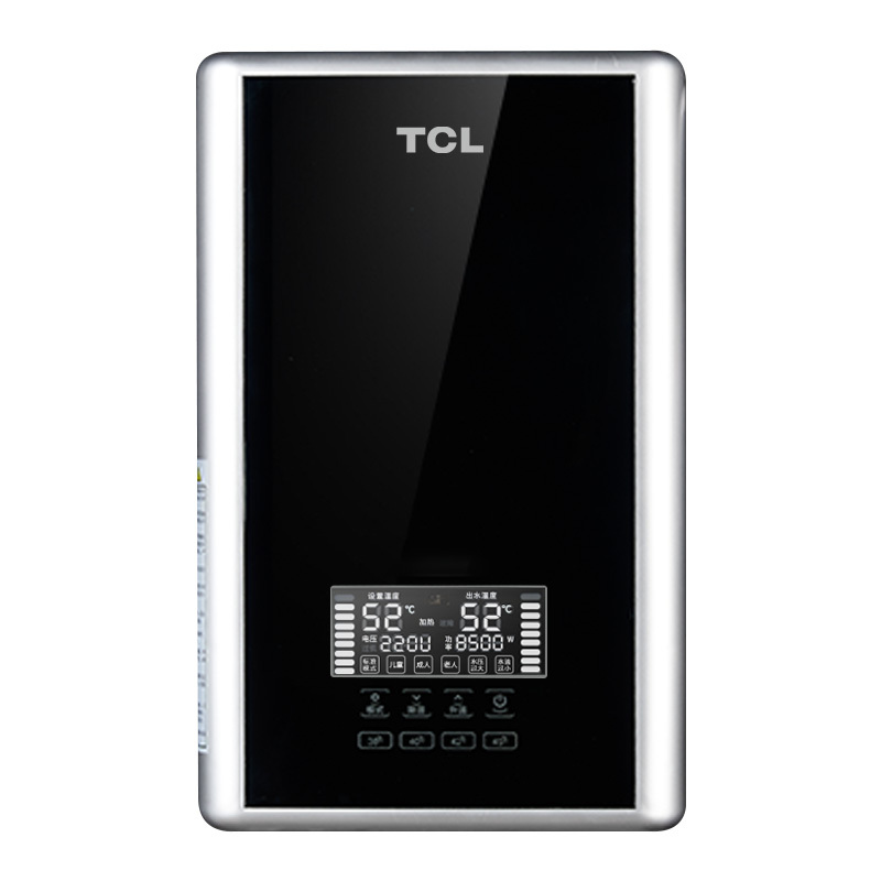TCL TDR-851TM即热式热水器电家用快速壁挂式变频恒温洗澡机速热淋浴快热式 黑色