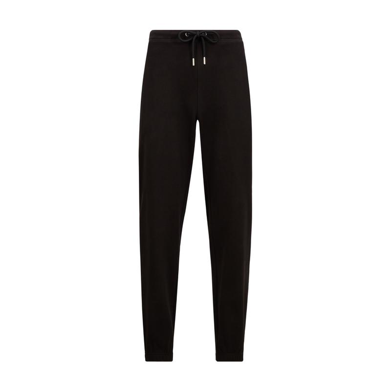 盟可睐(MONCLER)纯棉松紧腰运动裤男户外休闲裤宽松舒适工装裤后
