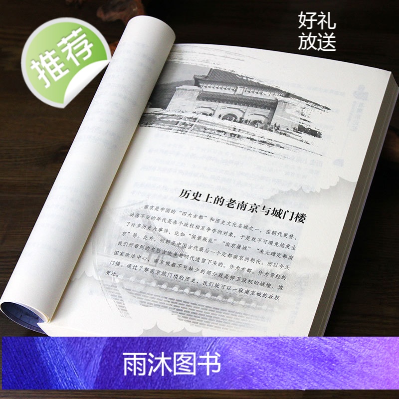 老南京记忆 中国文化旅游小百科全书 名城古迹 旅游圣地 旅游景点景区 旅游地图书籍 南京文化知识大全 南京历史文化速查高清大图