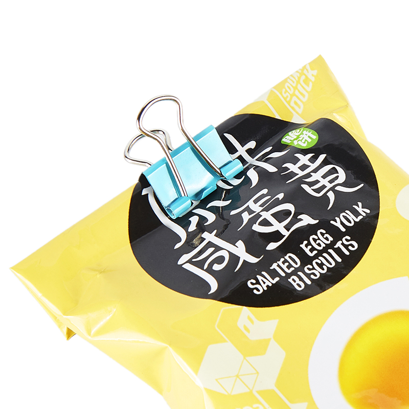 宝克(BAOKE)BC1366 15mm小号彩色长尾票夹 60只/筒 2筒高清大图
