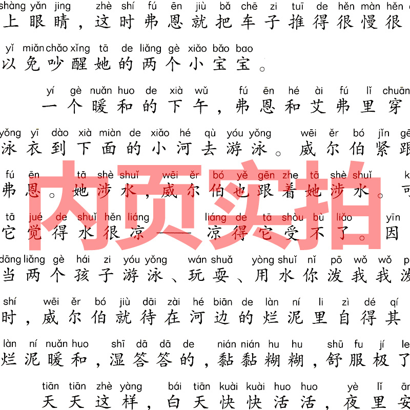 [正版]夏洛的网小学三年级注音版小猪威尔伯二年级四年级必读全套小学生课外书完整版青少版少年儿童读物上海译文出版社非英文