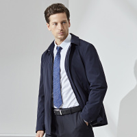 鄂尔多斯 | MEN’S[蓄热内里]秋冬保暖商务简洁翻领羽绒服男