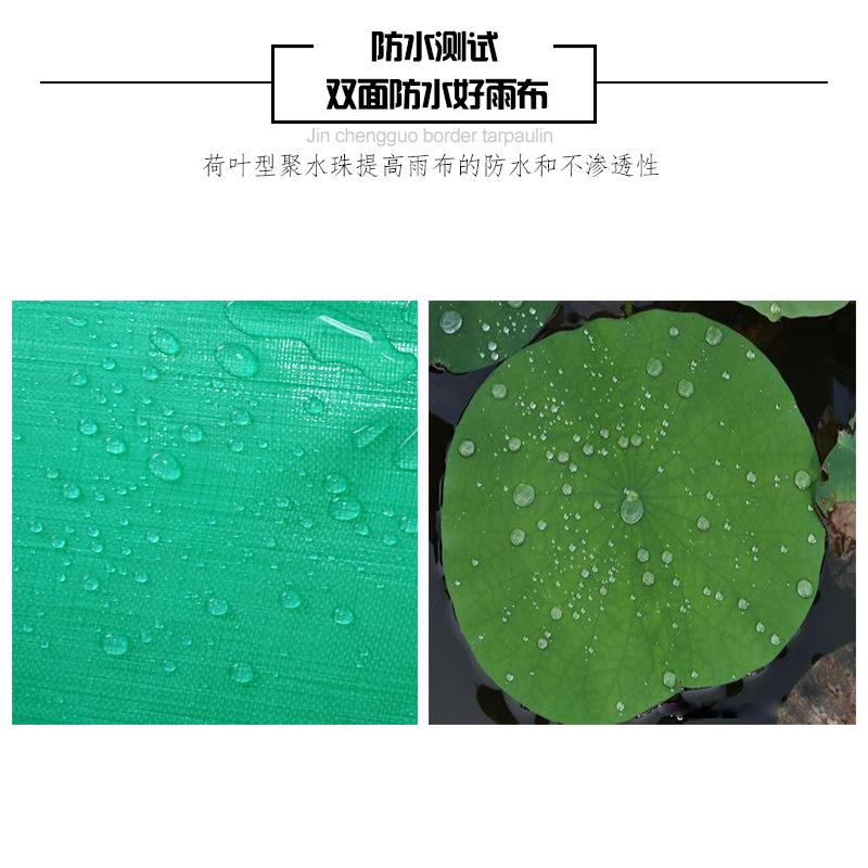 家柏饰(CORATED)篷布防雨防晒加厚遮雨布货车苫布油布户外隔热遮阳pe塑料防水帆布高清大图