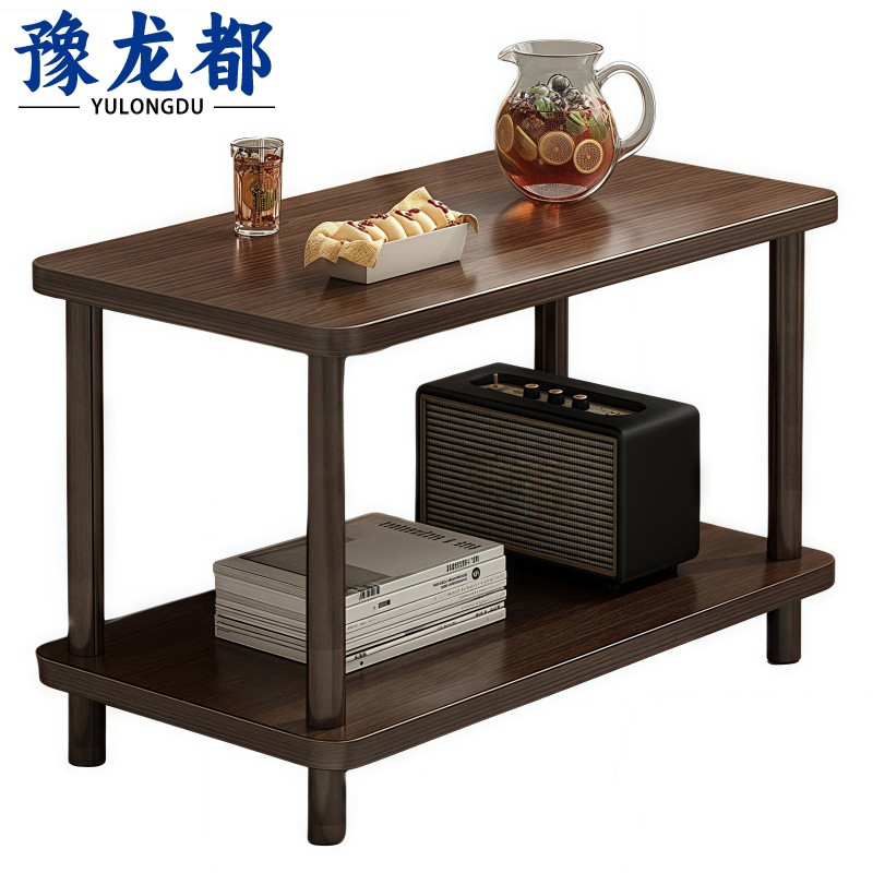 豫龙都 实木茶几80cm张