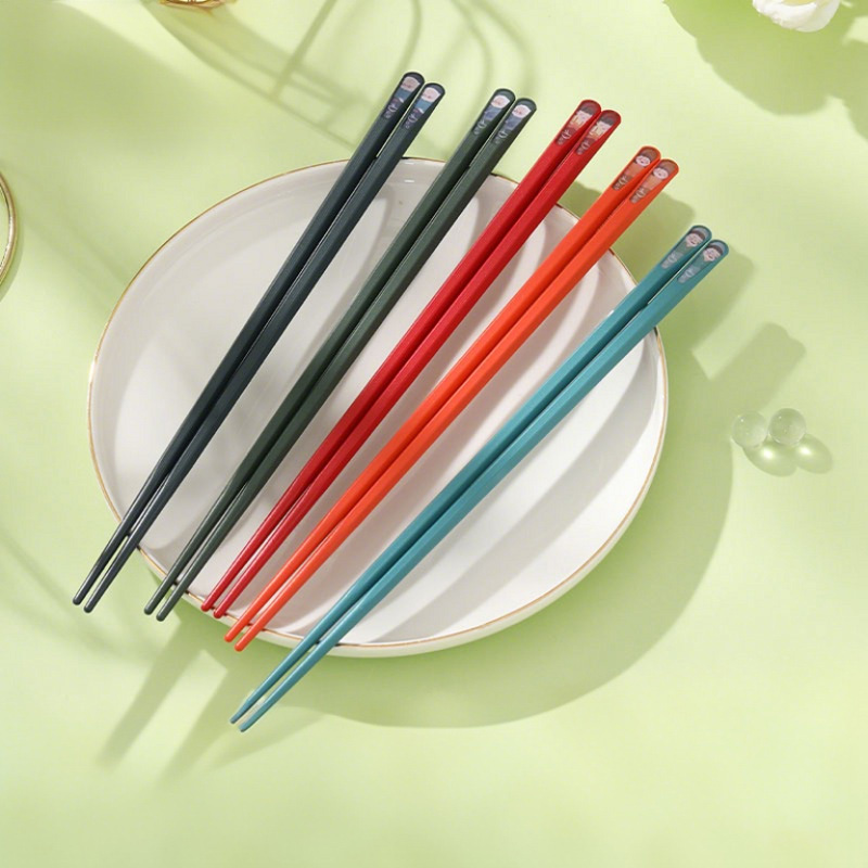 康宁[合家欢]炫彩合金筷高清大图