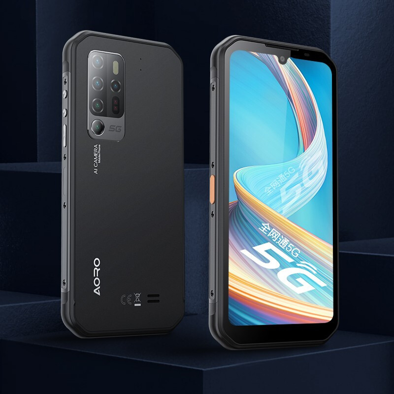 遨游(AORO)A11青春版 全网通5G 双卡双待IP68级防水防摔户外三防手机 后置五摄红外夜视(IP68三防)高清大图