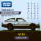 日本TOMY多美卡仿真丰田AE86车模型合金车头文字D同款赛车486466 头文字D车模AE86[白车黑盖长度约7cm]