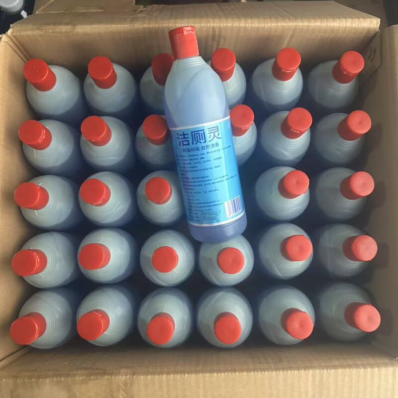 爱家强力去黄洁厕灵酒店商用家用卫生间浴室马桶厕所清洁剂液除垢30瓶高清大图