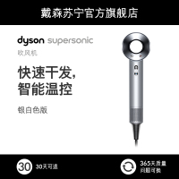 戴森(DYSON) 吹风机HD01 3档控温 1600W功率 手持平衡设计 恒温护发 高贵白 电吹风