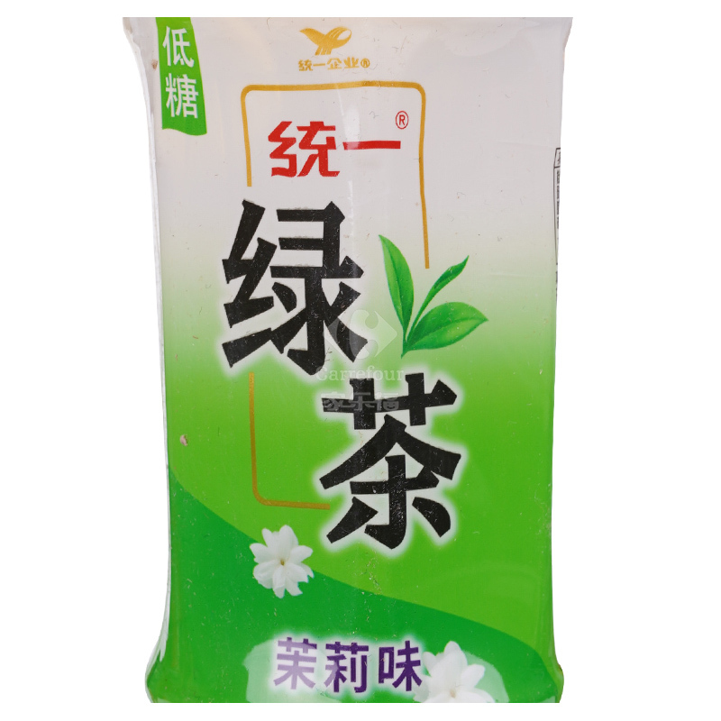 统一绿茶饮料低糖500ml