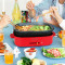 九阳(Joyoung)电火锅多功能料理锅HG40-G721(红)