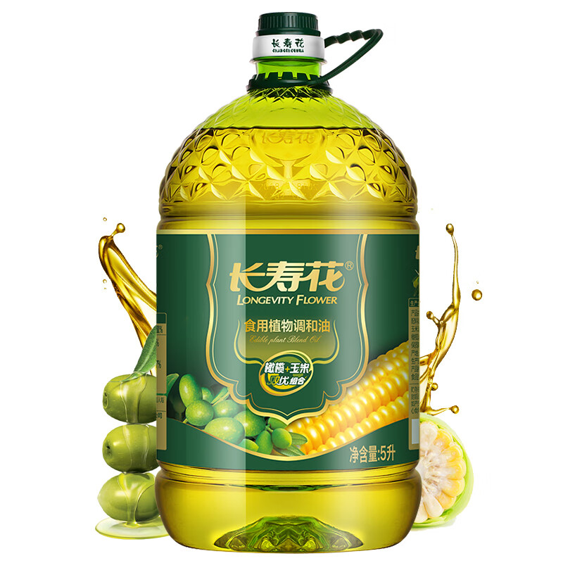 [长寿花]橄榄玉米油5L