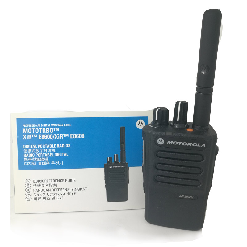 摩托罗拉(MOTOROLA)XiR E8600i UHF数字对讲机 蓝牙4.0 定位 WiFi IP68防水防尘IP互联高清大图
