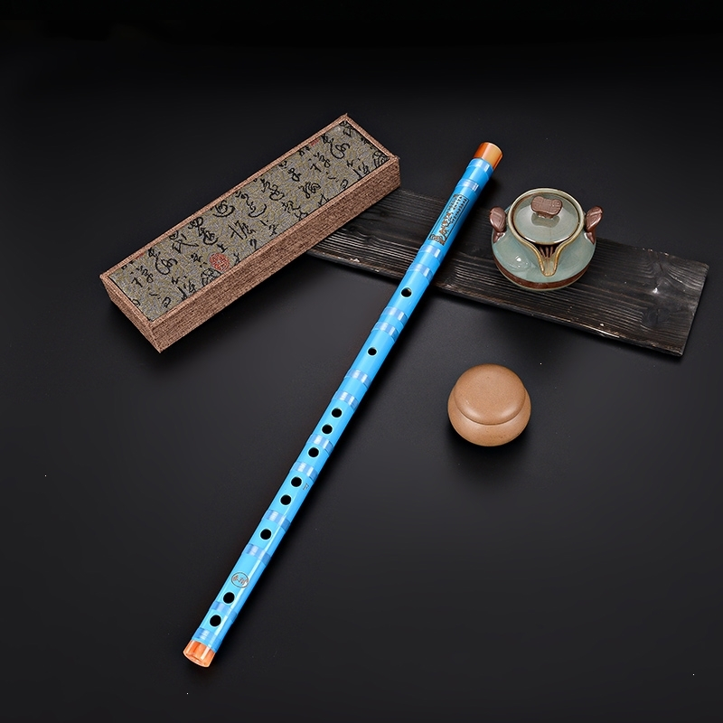 初学成人零基础苦竹笛子学生儿童初学横笛竹笛专业精制竹笛乐器白色款