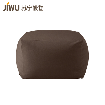 苏宁极物 日式和风单人布艺懒人沙发可拆洗卧室阳台休闲躺椅小户型榻榻米