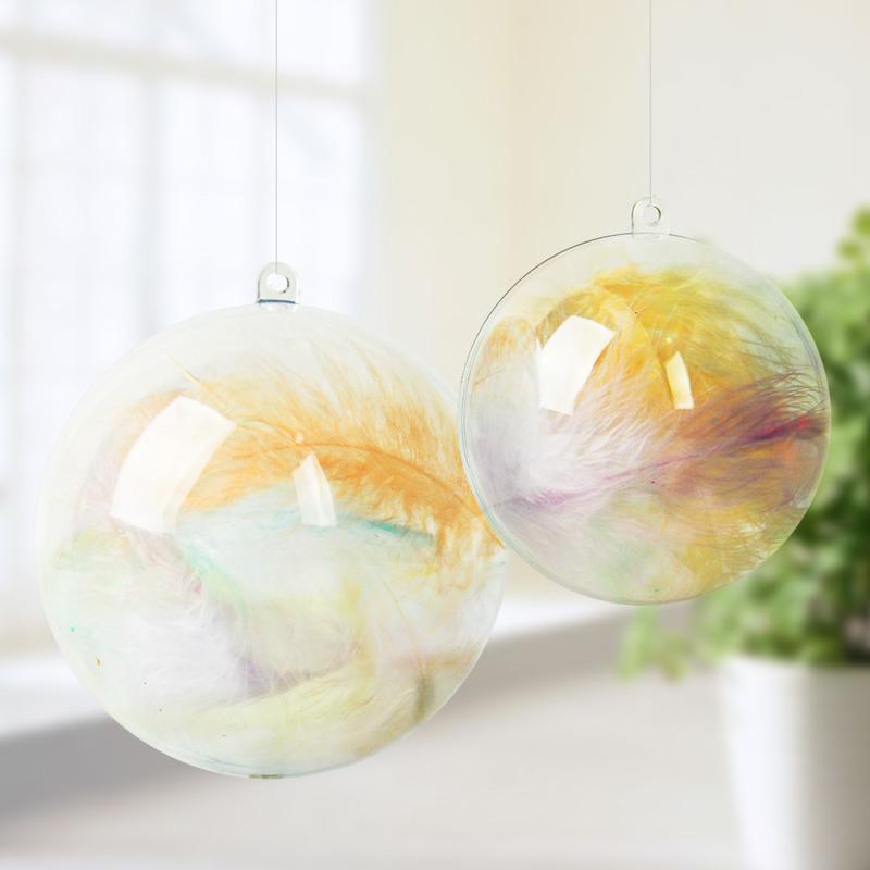 装]装饰透明球店铺教室圣诞节日布置创意吊顶天花板小挂件挂饰空心球>