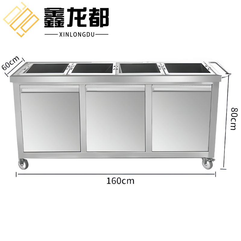 鑫龙都 收残车160*60*80cm台