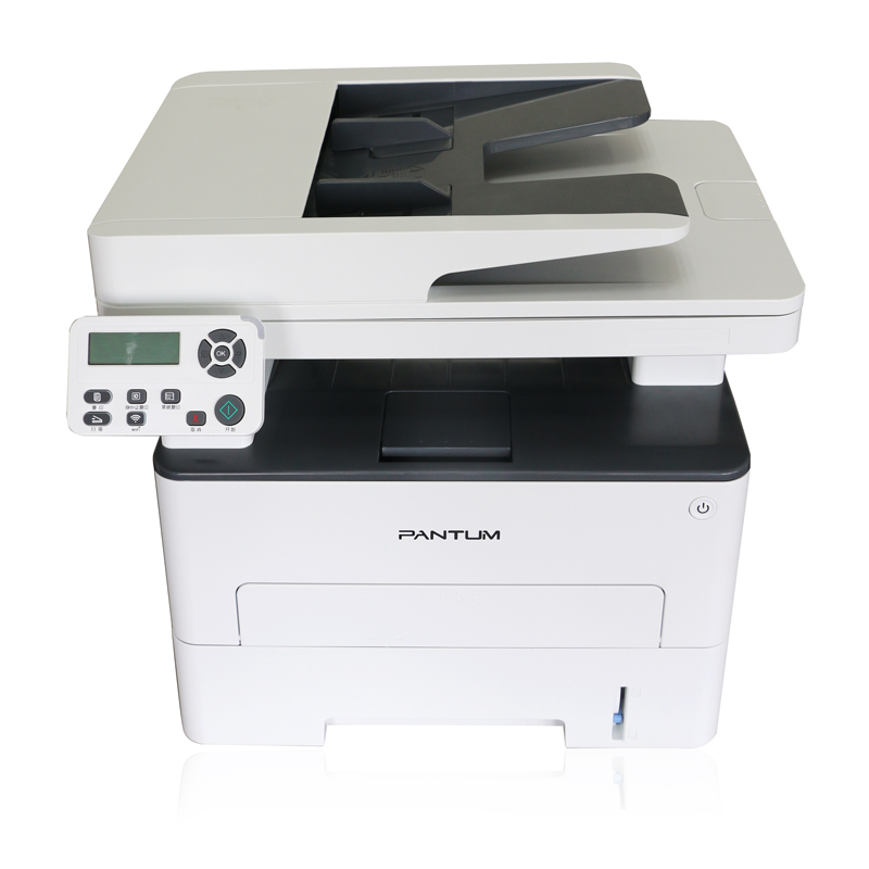 奔图（PANTUM）M7100DW黑白激光打印机一体机A4复印机扫描双面打印 (输稿器+双面)高清大图