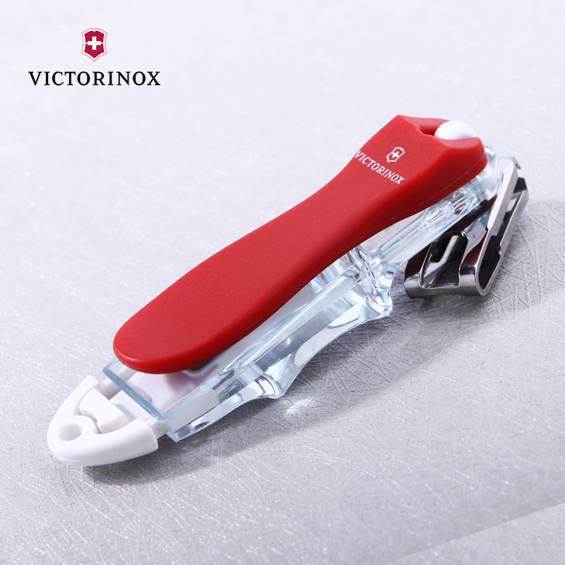 维氏（Victorinox）瑞士军刀原装正品指甲刀旋转刀头指甲钳瑞士指甲剪