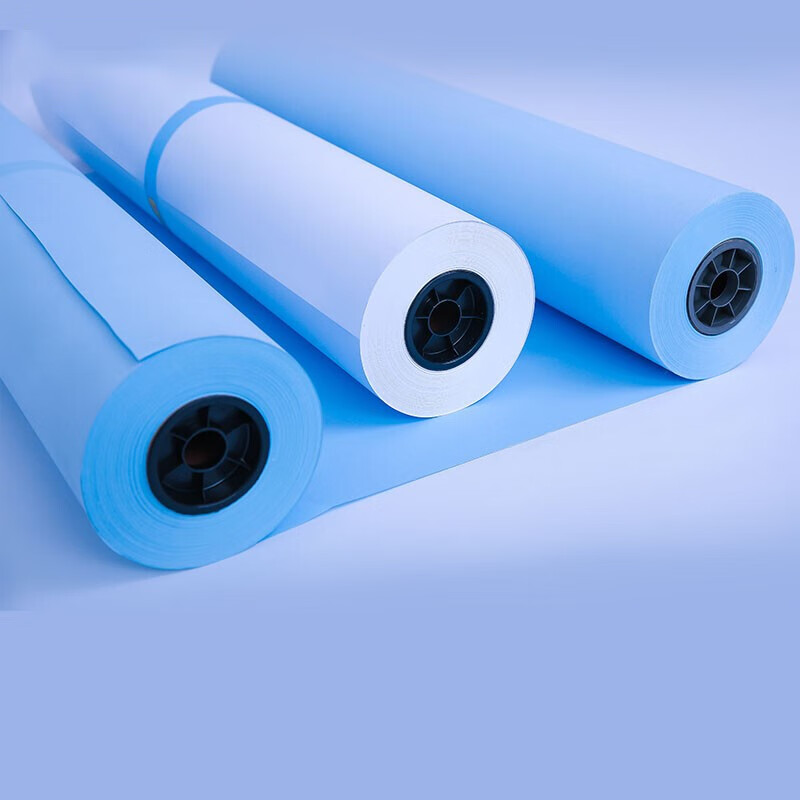 萨威帝尔 SWYZ-1 蓝图纸A0 80g 880mm*150米 速印纸 1.00 盒/卷 (计价单位:卷) 蓝色高清大图