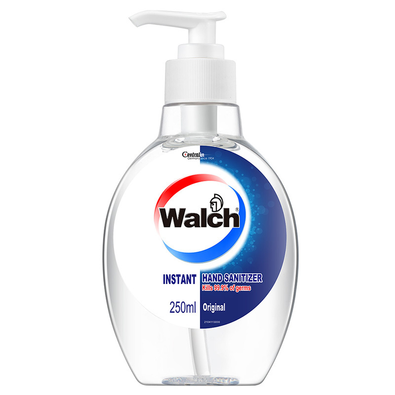 威露士(walch) 免洗搓手液250ml 医用酒精含量65.1%-76.3% 外科消毒剂 免洗手消毒抗菌家用