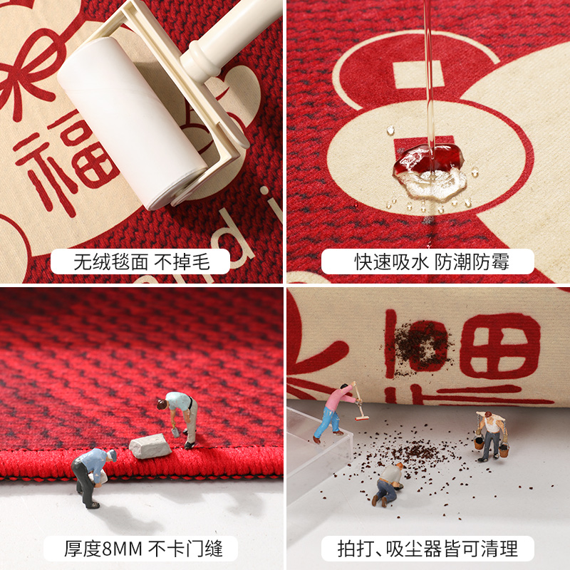 入户门门垫进门门口耐用垫子2025新款室内防滑脚垫玄关地毯高清大图