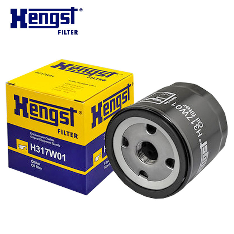 汉格斯特(hengst)机油格滤清器铁壳H317W01适用于新捷达宝来速腾桑塔纳晶锐明锐EA211机油滤高清大图