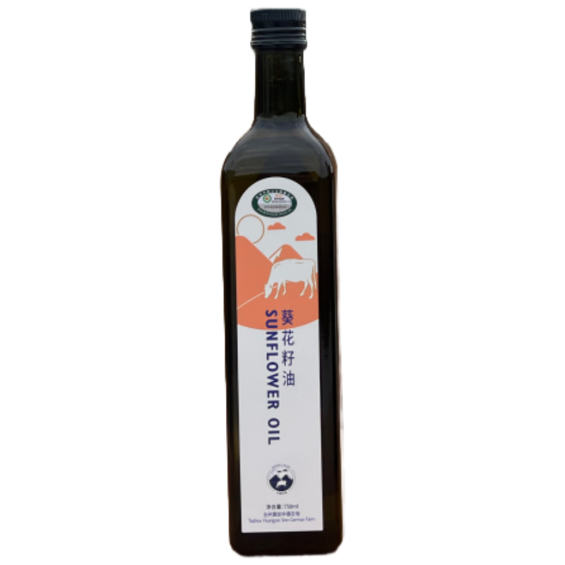 中德农场食用油 葵花籽油 750ml*2瓶