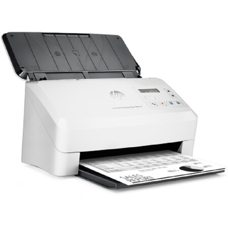 惠普(HP)5000S4(50页/分钟)扫描仪 快速自动双面扫描 高速文档票据自动进纸连续扫描机