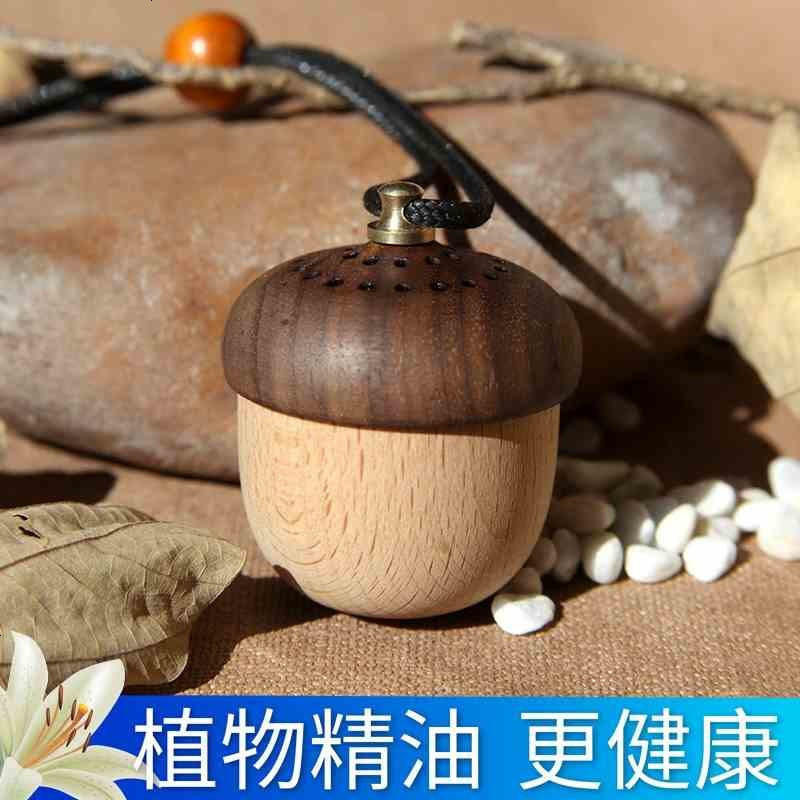 汽车香水 车载香水摆件车用香水挂件车载香薰木质格手工创意饰品