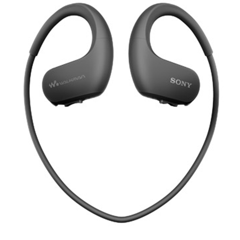索尼(SONY)NW-WS413防水游泳跑步运动mp3音乐播放器一体耳机 4G 黑色
