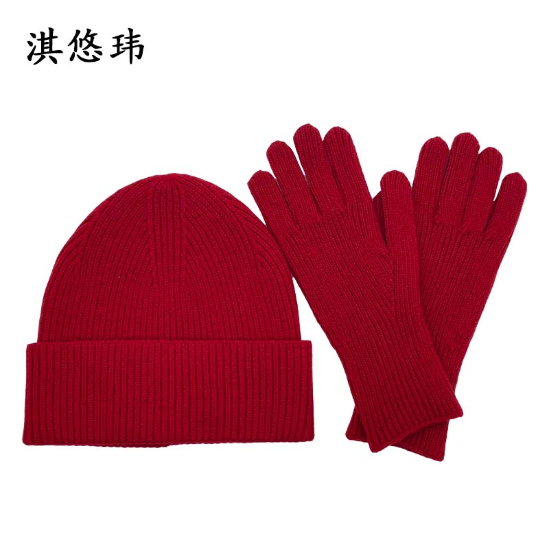 淇悠玮 送温暖帽子手套套装 QYTZ09 套高清大图