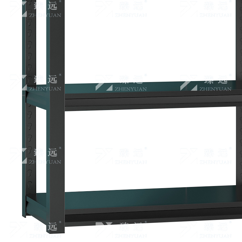 臻远ZY-ZWJ81 置物架落地收纳架仓库货架杂物整理架多层展示架铁架高清大图