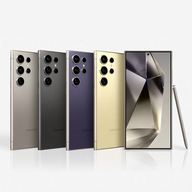 三星 Galaxy S24 Ultra(SM-S9280)12GB+512GB 钛黑5G手机高清大图