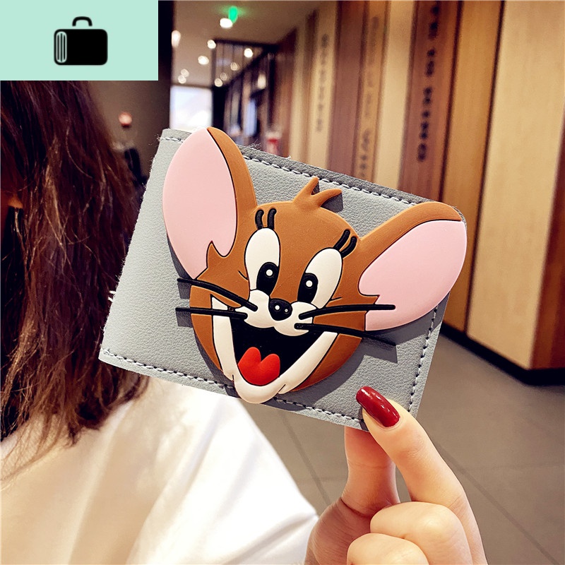 个性创意驾驶证行驶证一体包可爱女生网红时尚驾照套卡套超薄卡包NEWLAKE 蓝驾照贴杰r鼠