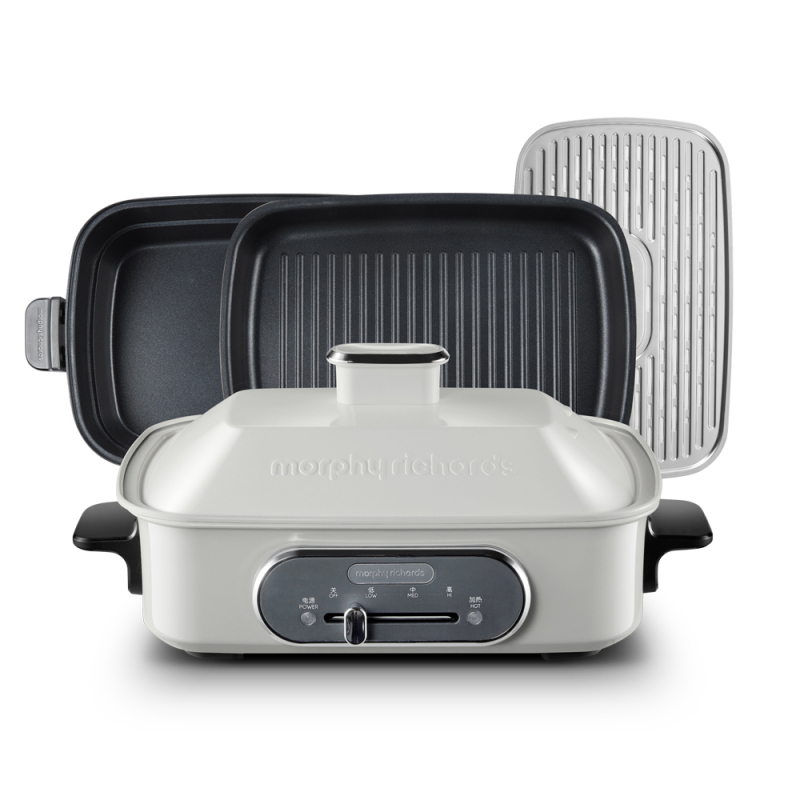 摩飞电器(morphyrichards)多功能锅 mr9088 白色